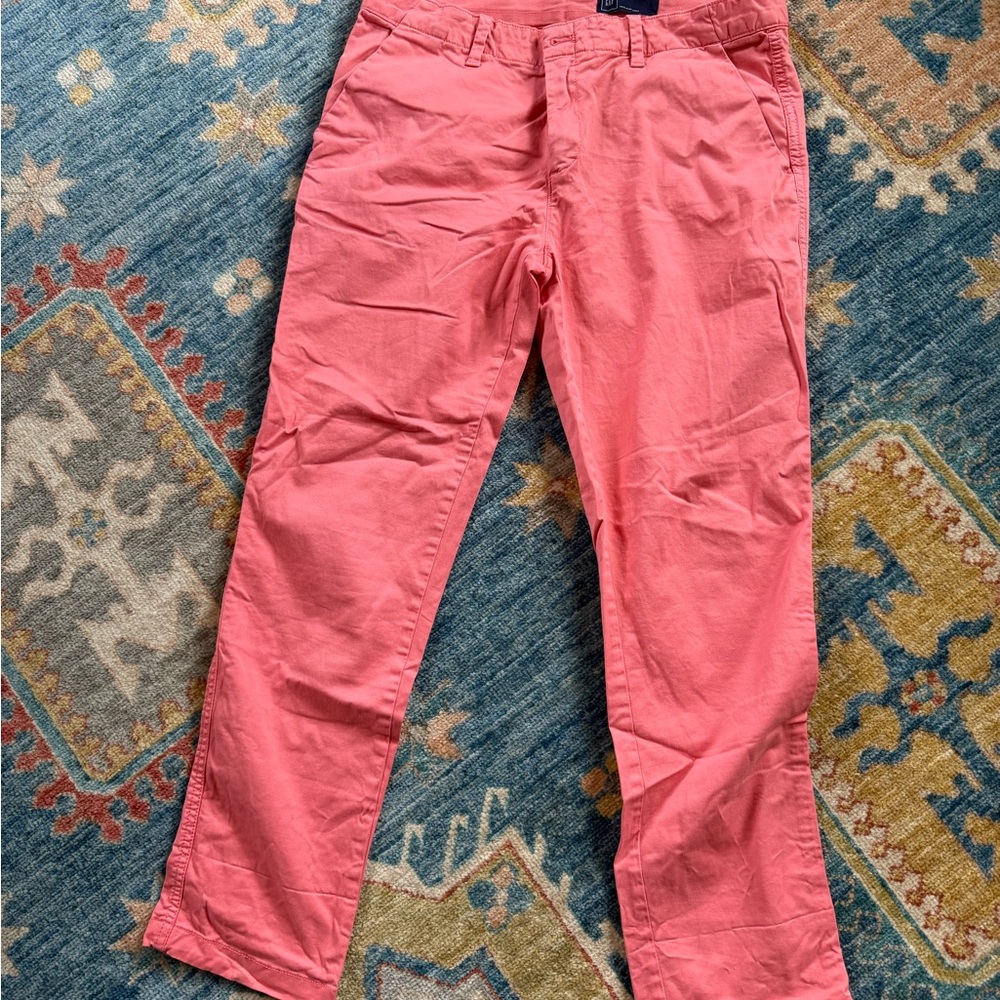 GAP Men's Coral Chino Pants